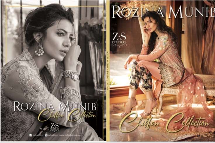 ROZINA MUNIB CHIFFON COLLECTION